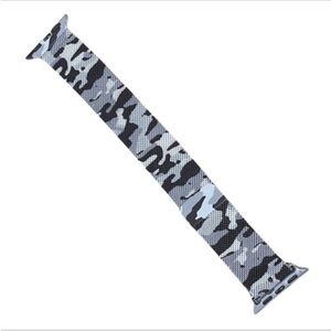 Camo Metal Magnetic Apple Watch Band Size 38mm NEW